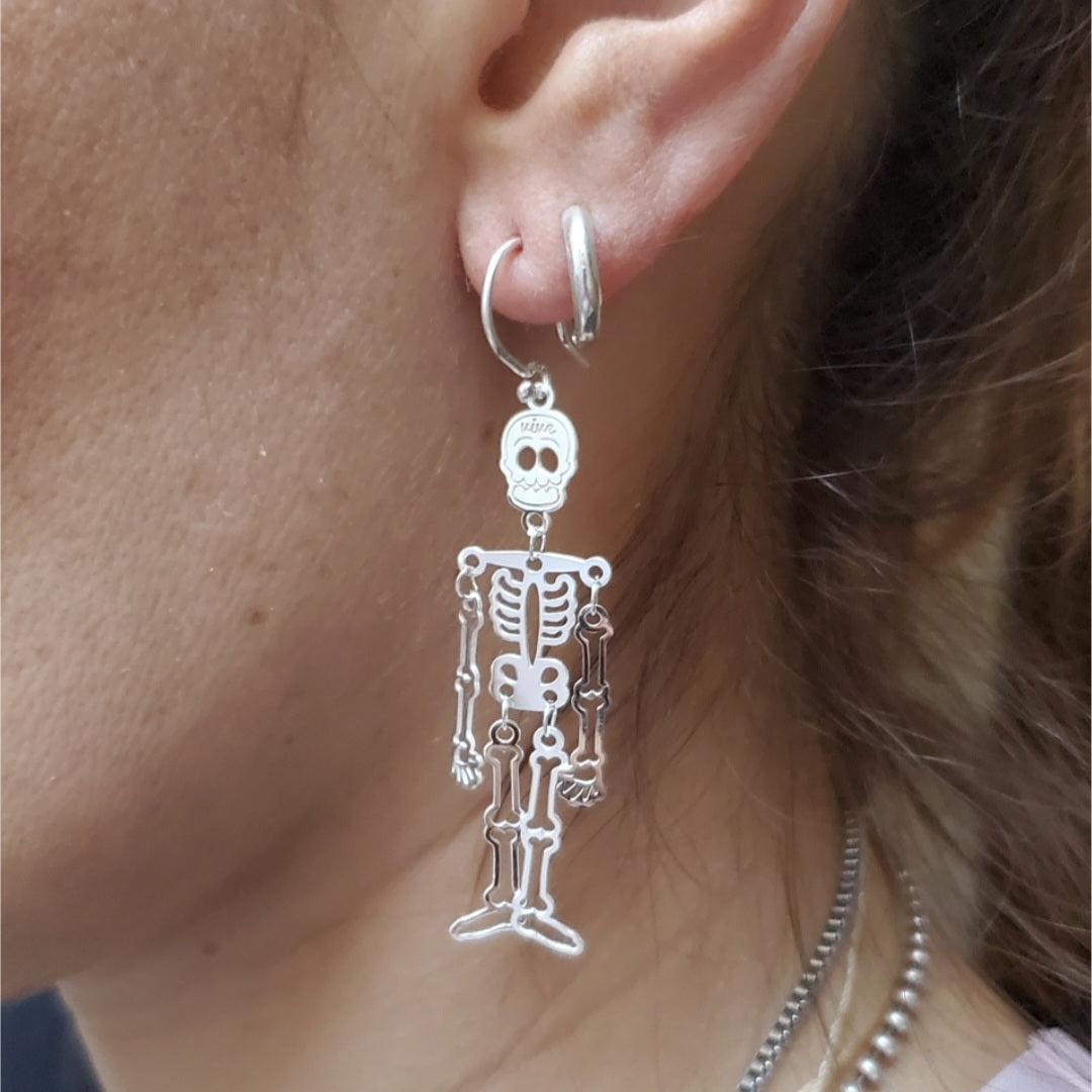 Aretes Calaca bailadora