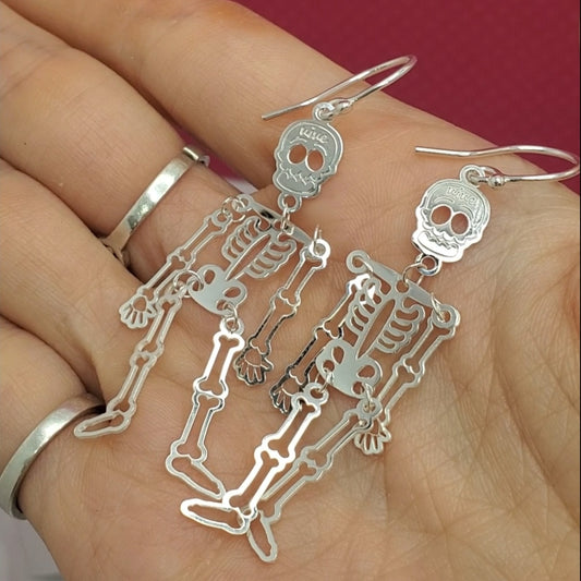 Aretes Calaca bailadora