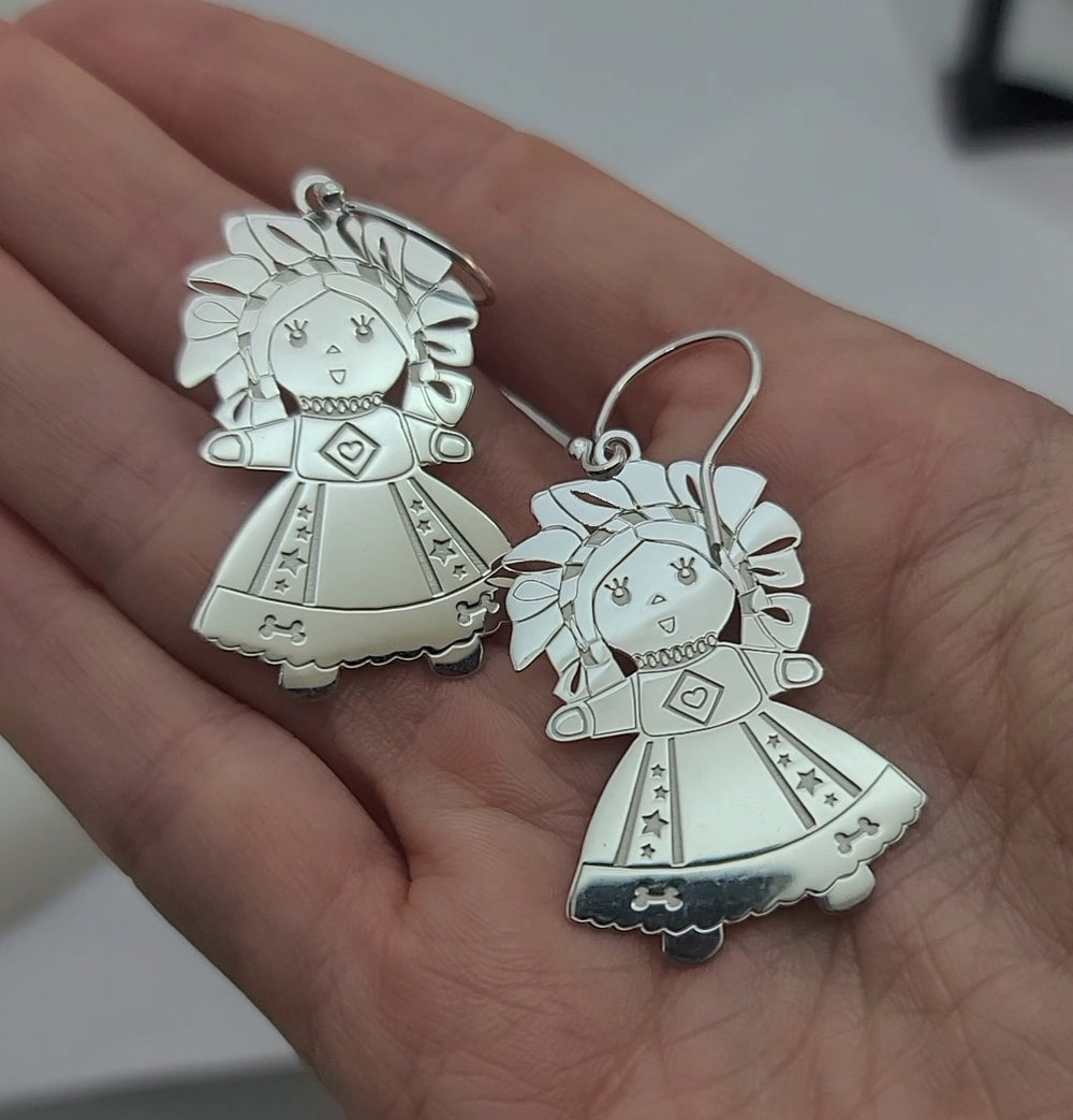 Aretes Muñeca Grande