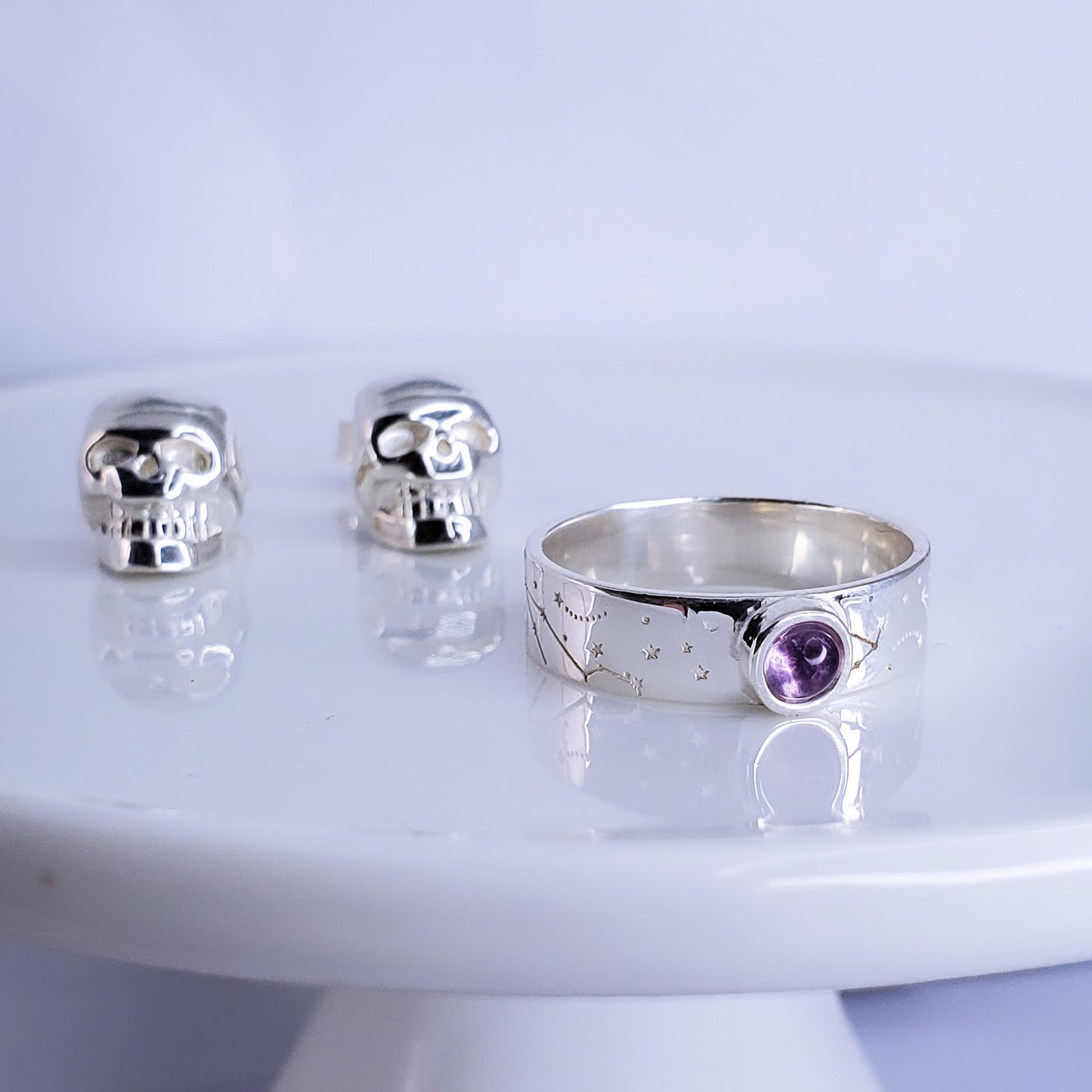 Anillo Constelaciones y piedra
