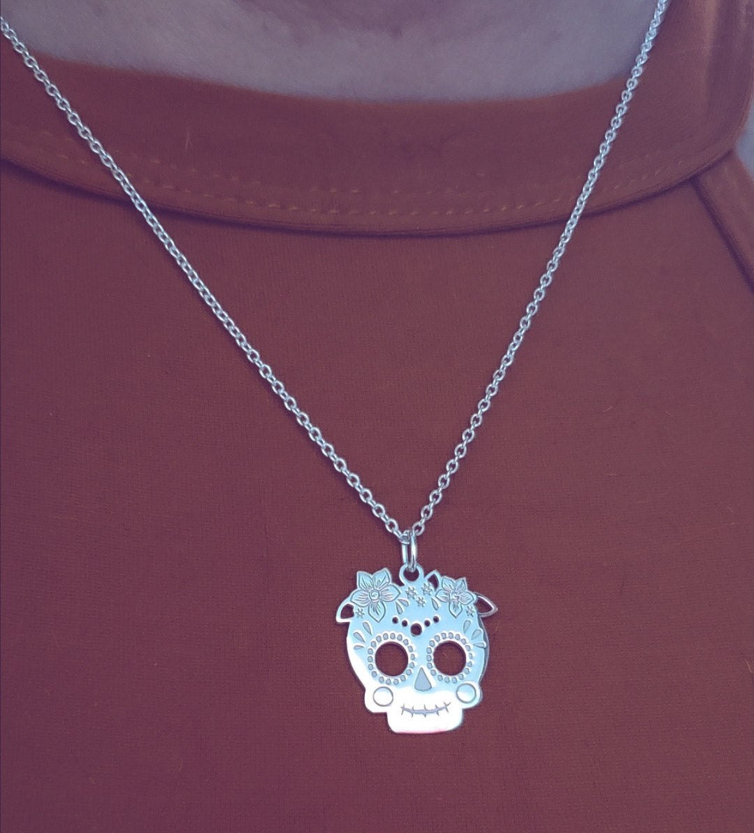 Collar Calavera Catrina