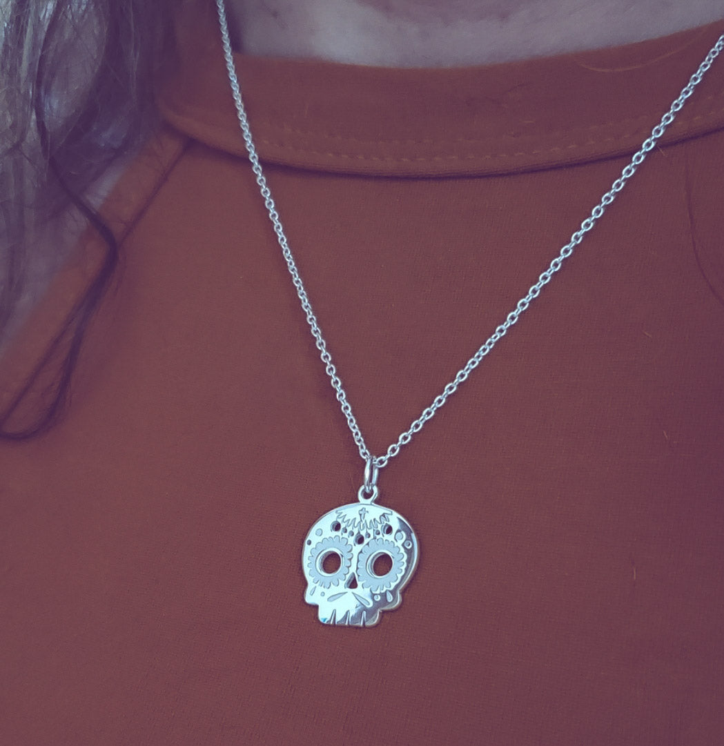 Collar Calavera Azúcar