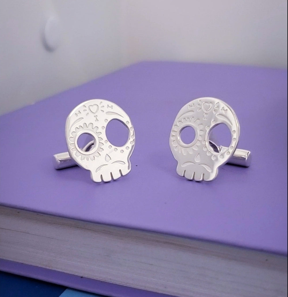 Mancuernillas Calavera