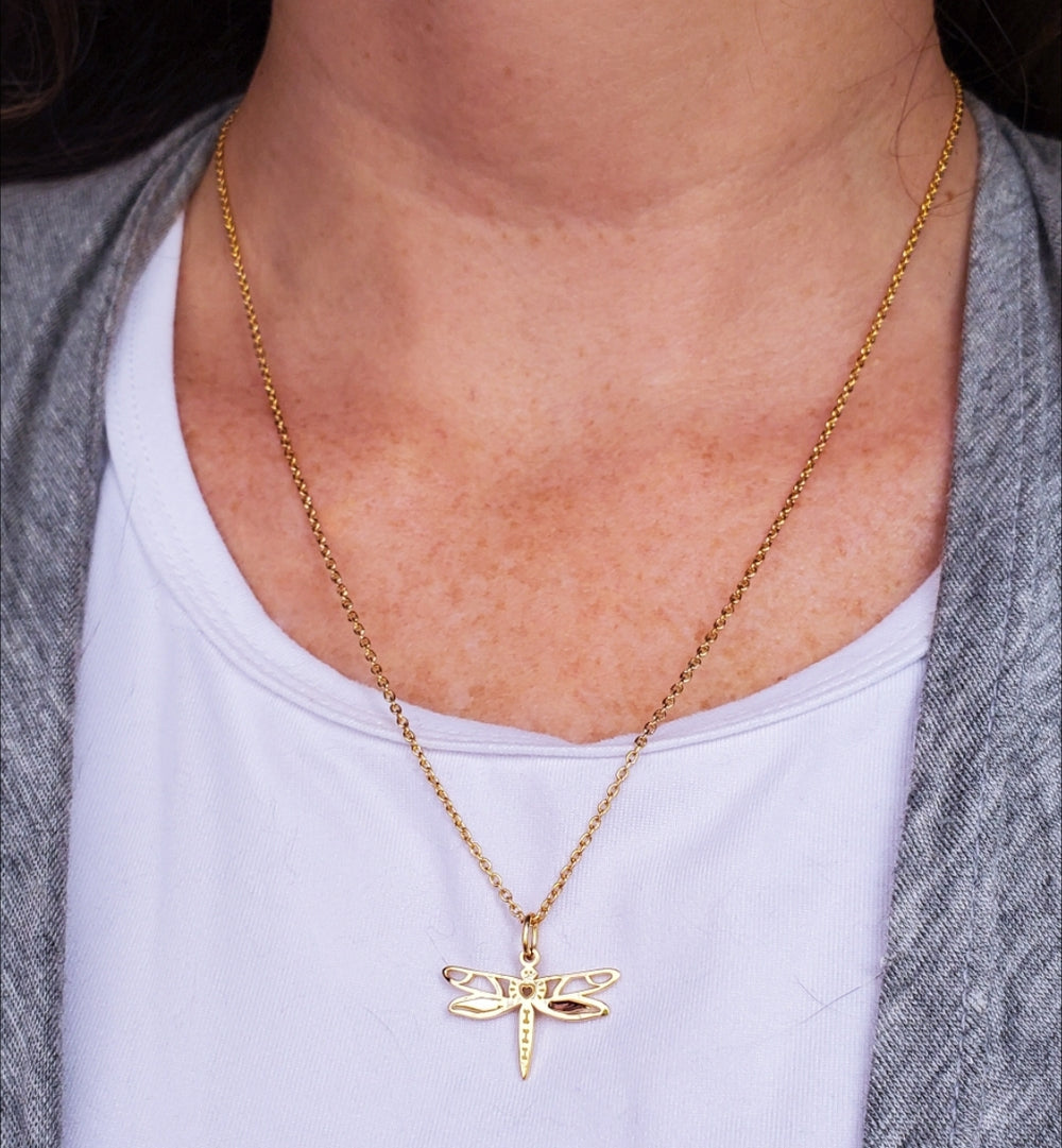 Collar Libélula
