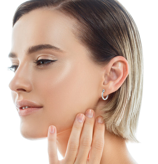 Arracadas Lisas Mini