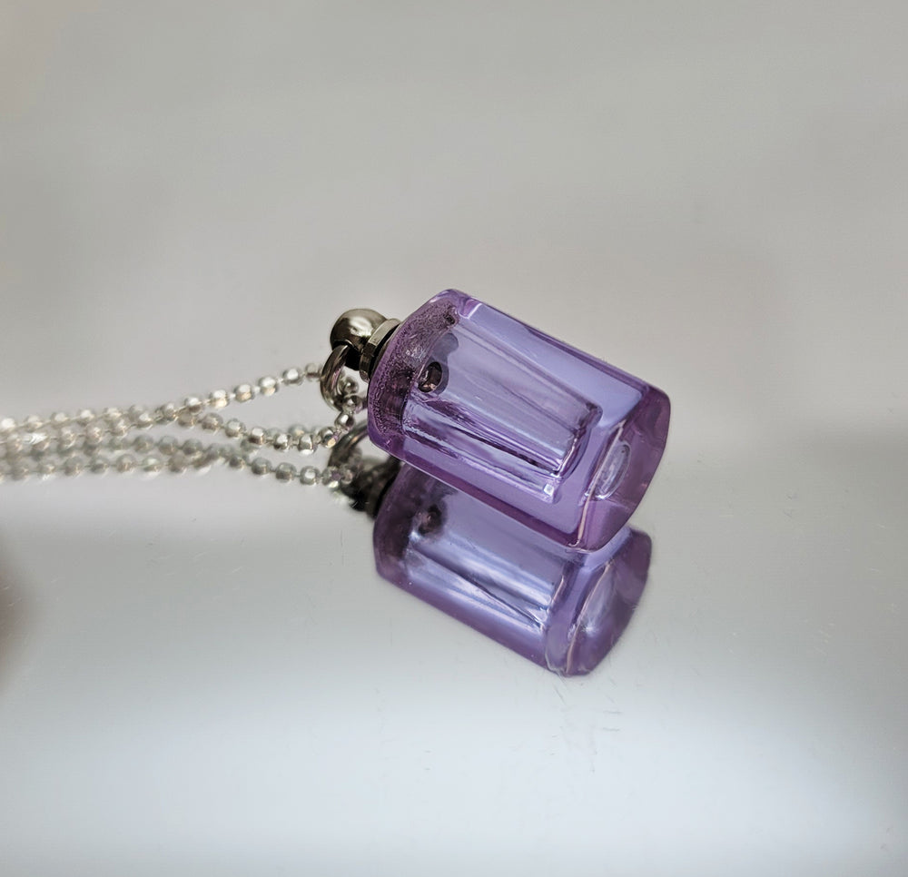 Collar Perfumero o Cenizas Morado