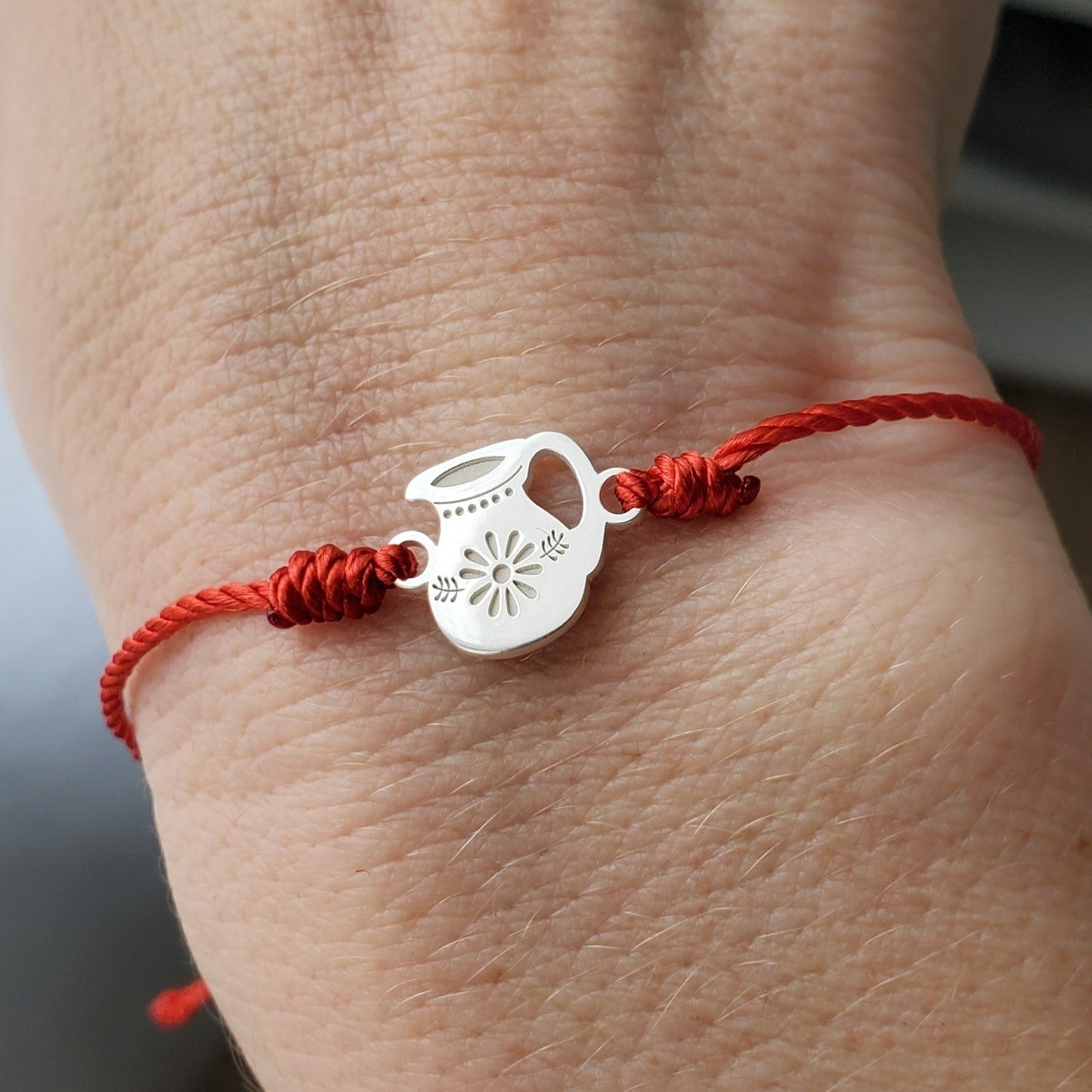 pulsera jarrito joyeria mexicana plata