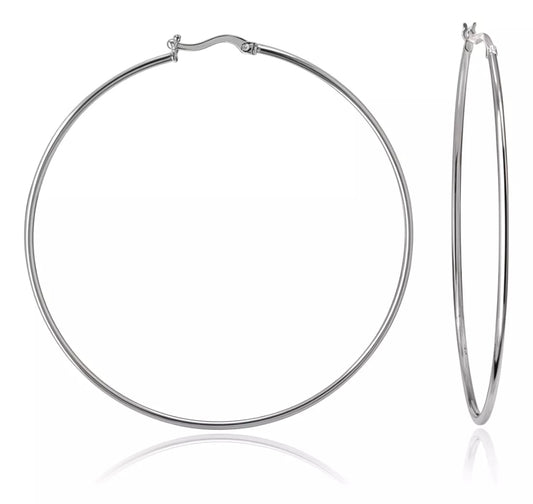 Arracadas grandes ligeras