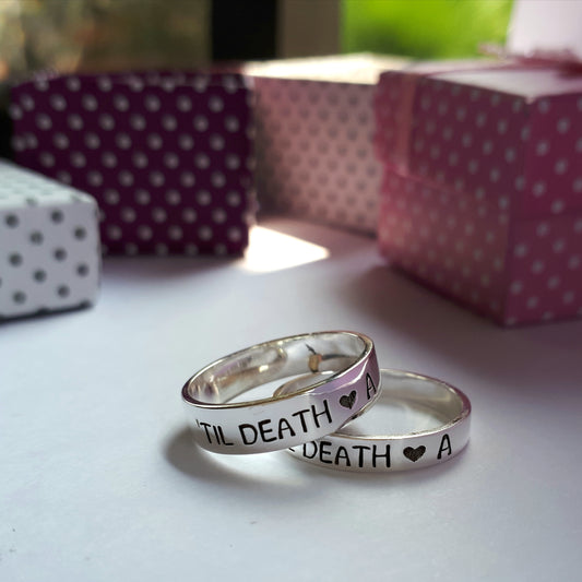 Argollas de matrimonio, anillos novios. de plata mexicana. joyeria mexicana