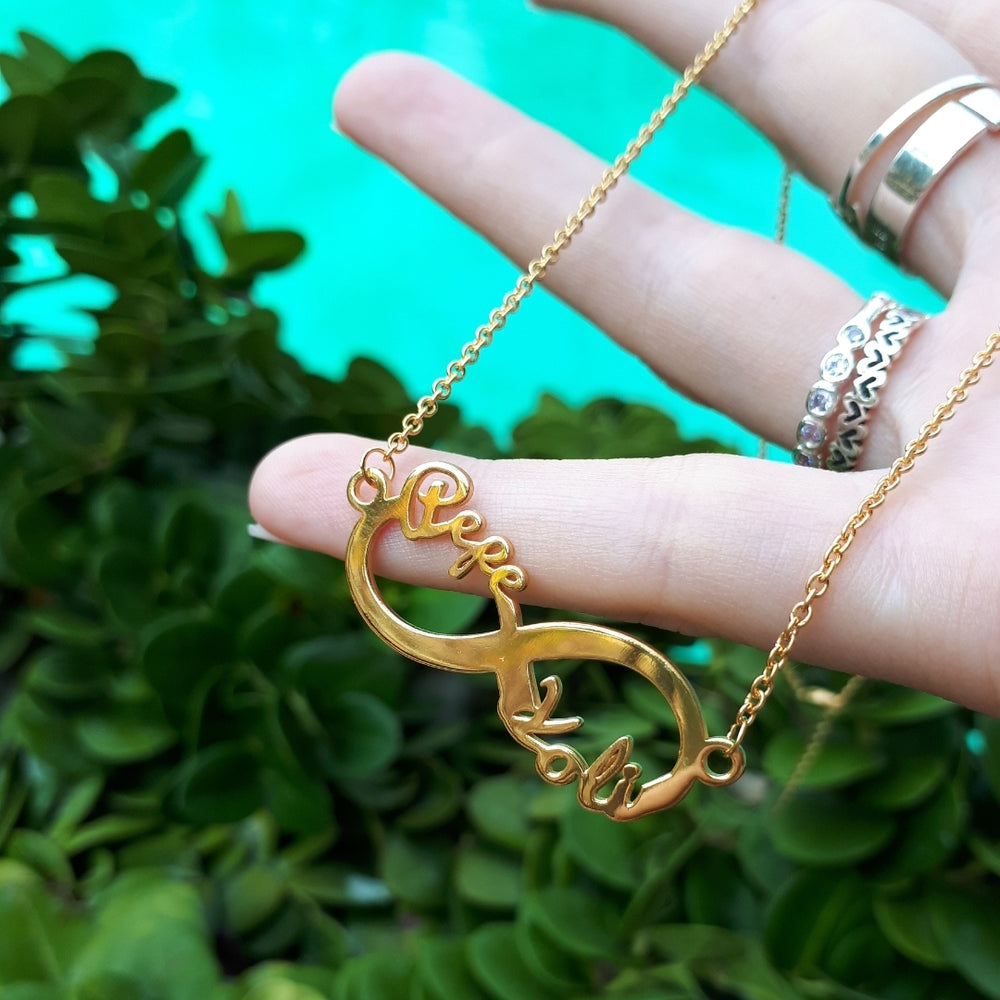 Collar Infinito Personalizado