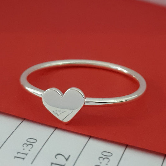 anillo corazon