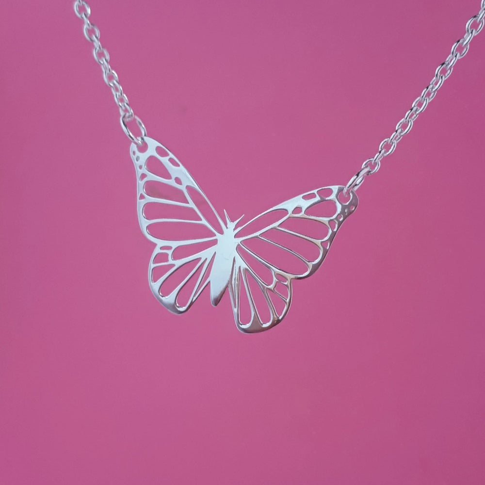 Collar Mariposa Monarca