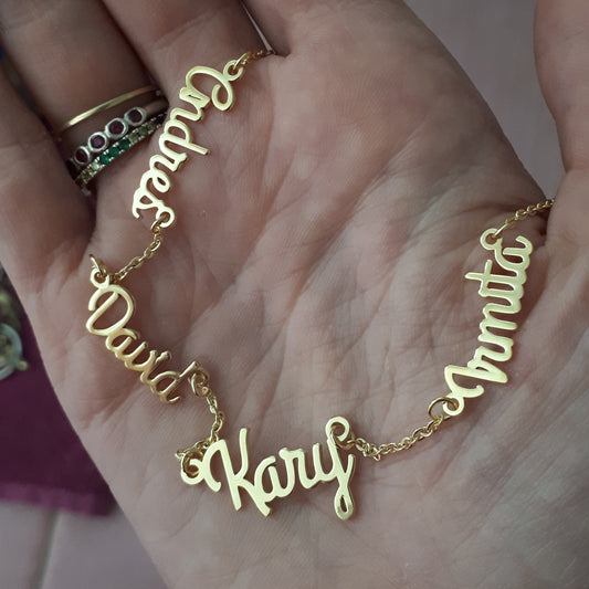 Collar Nombres Personalizado