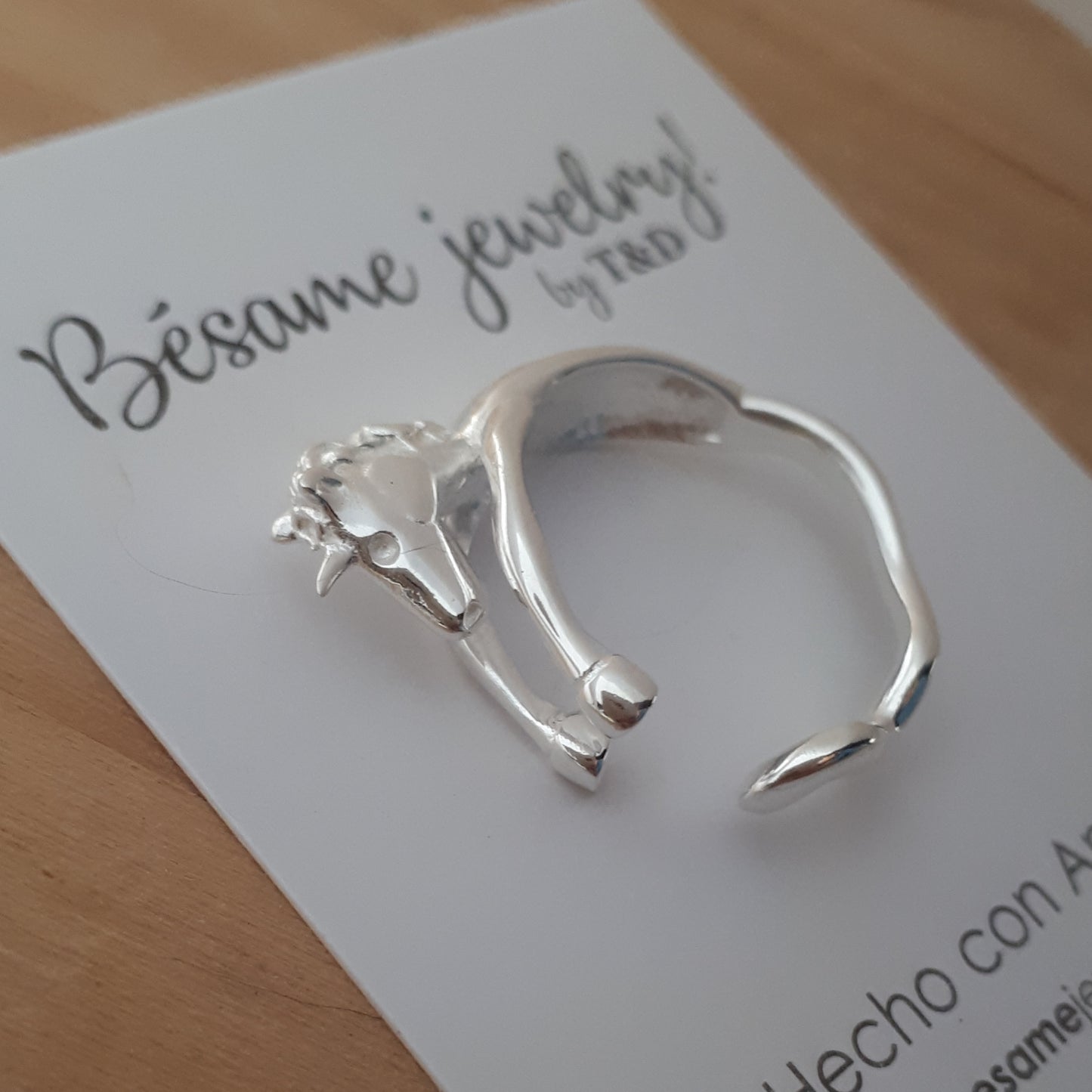 Anillo Unicornio Ajustable