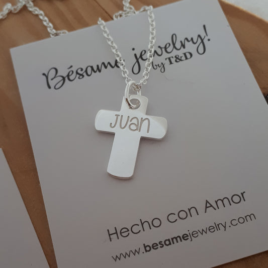 Cruz Grabada Personalizada