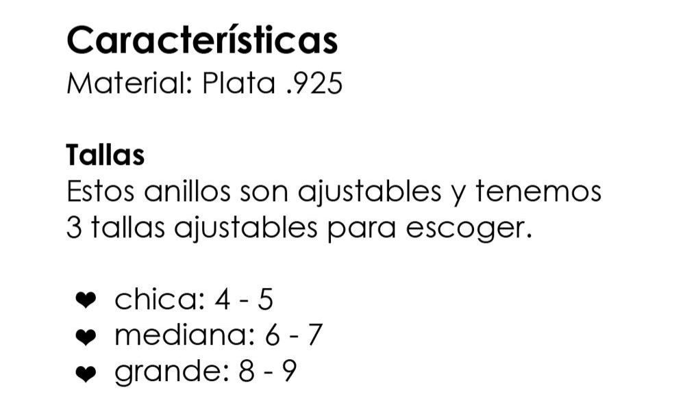 Anillo flecha Ajustable