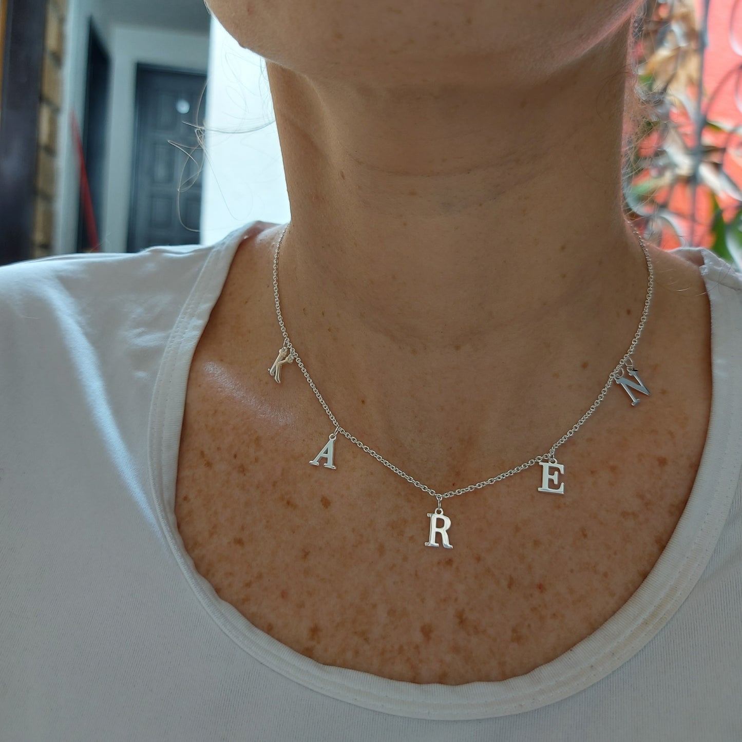 Collar Nombre Letras Personalizado