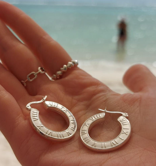 Arracadas ligeras Romanas