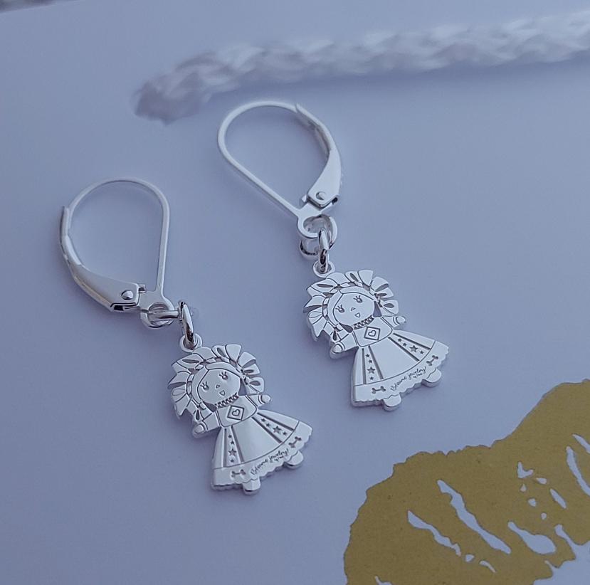JOYERIA MEXICANA MUÑECA LELE PUEBLA MARIA