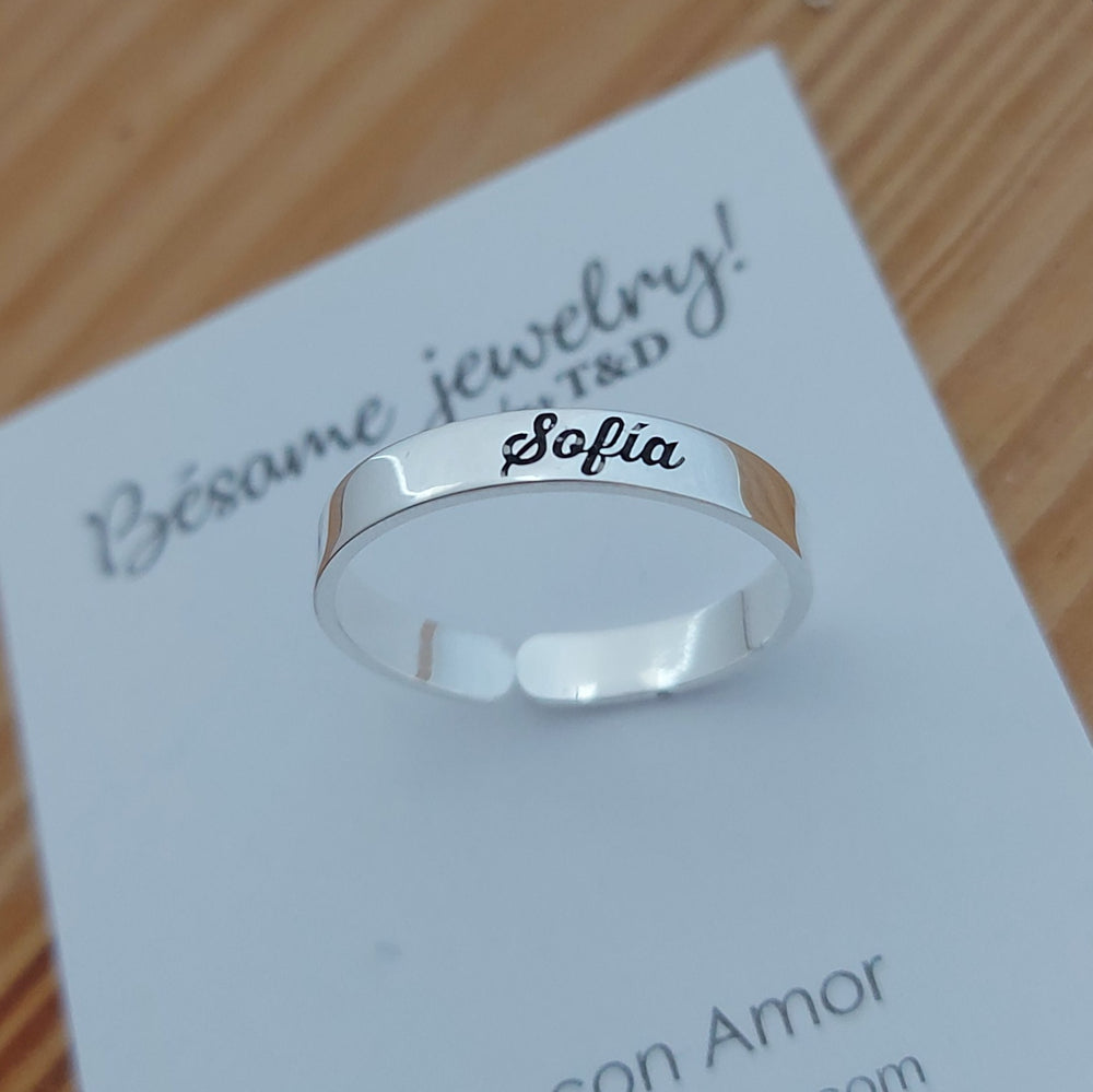 anillo nombre