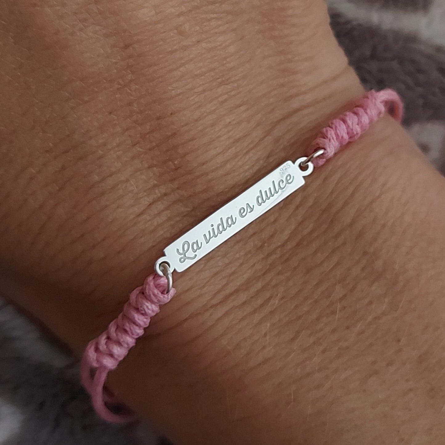 Pulsera Esclava Personalizada tejida