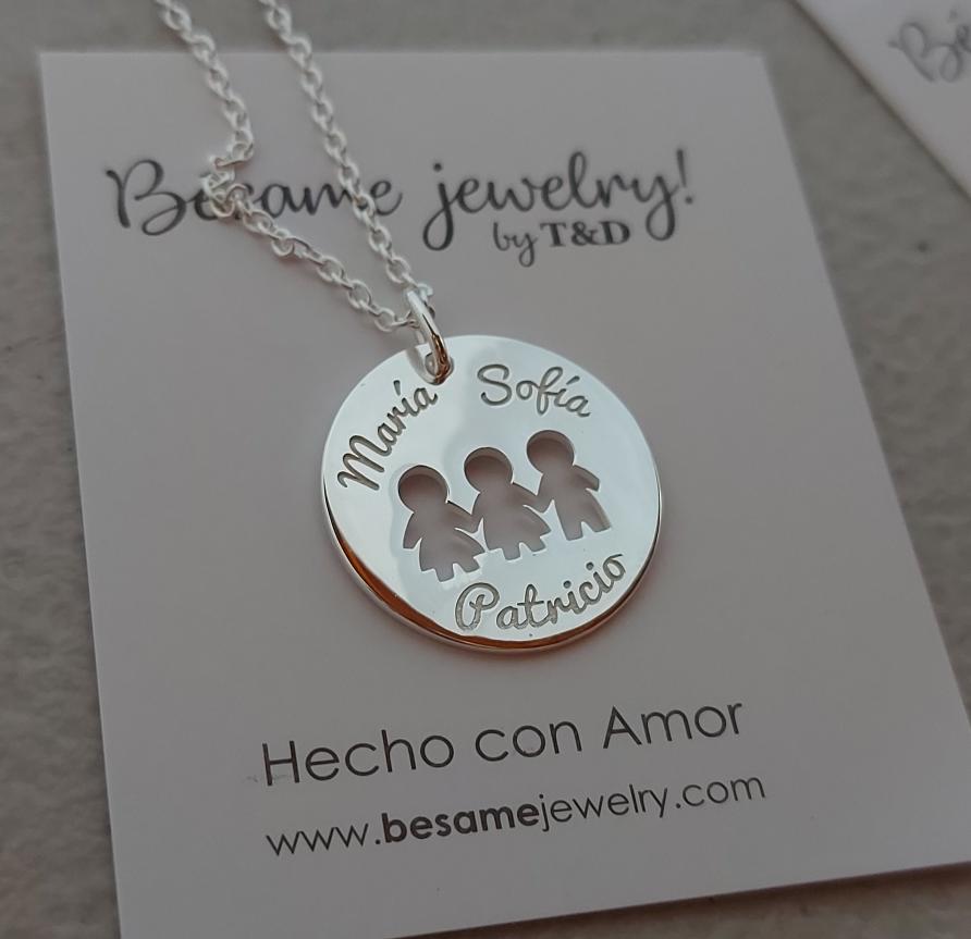 Collar Nombre personalizado tipo 1 – Bésame Jewelry