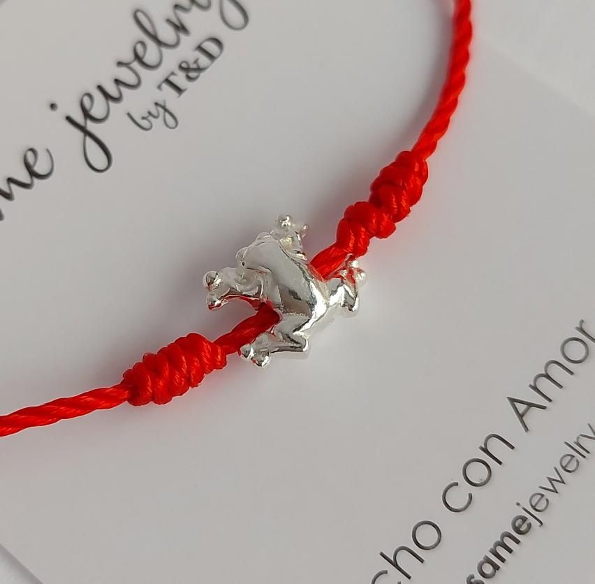 Pulsera Rana Buena Suerte