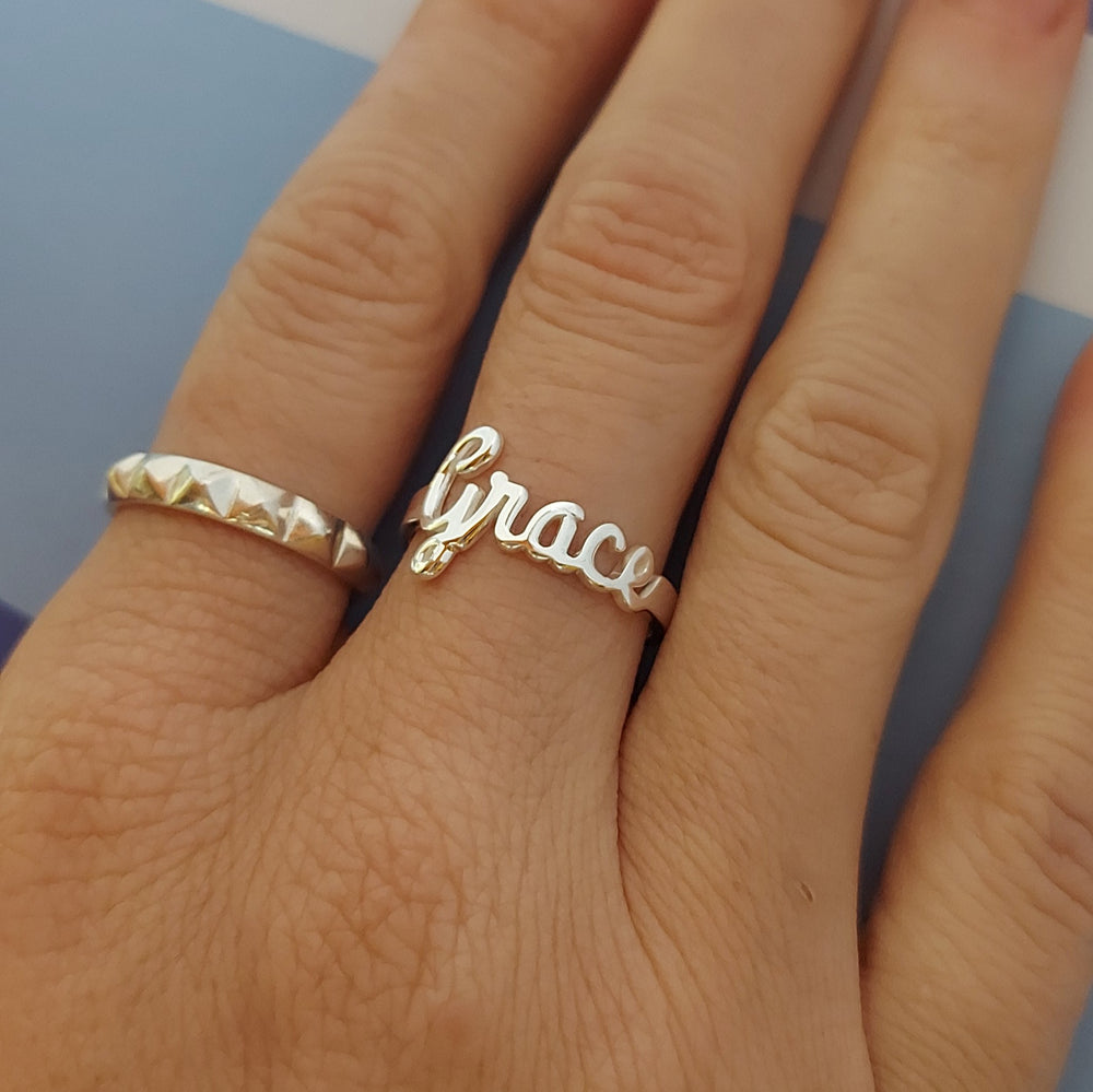 Anillo Nombre Personalizado