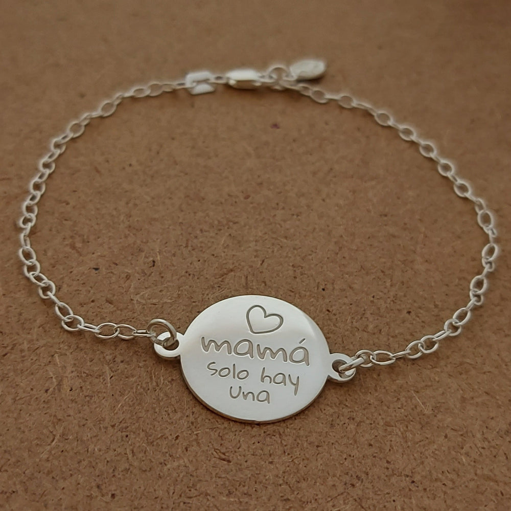 Pulsera mamá cadena