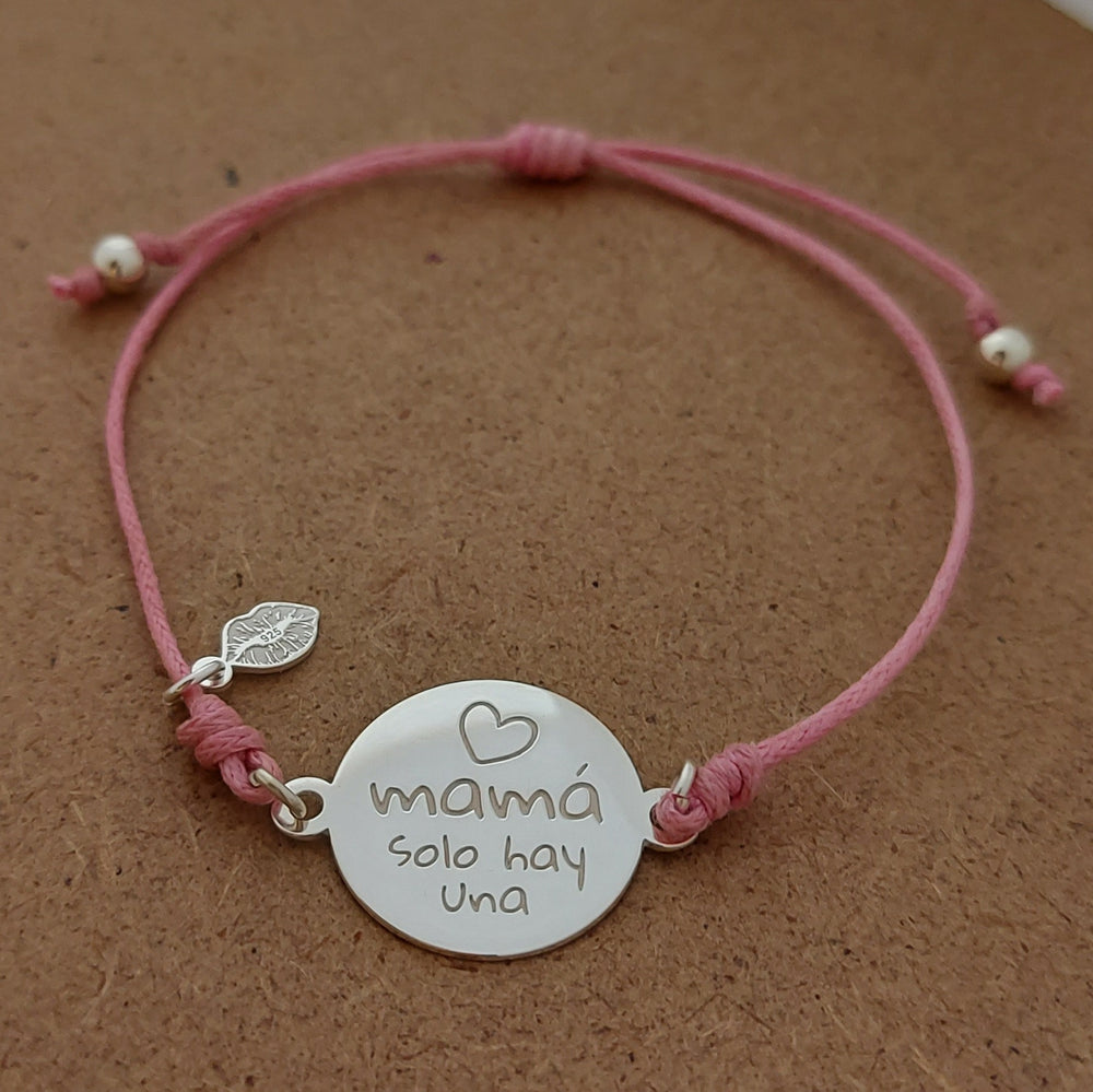 Pulsera mamá hilo