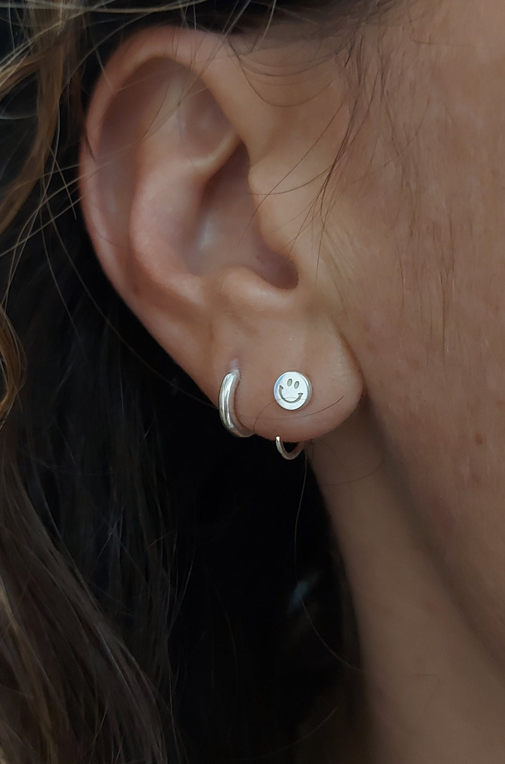 Aretes Mini Happy Face