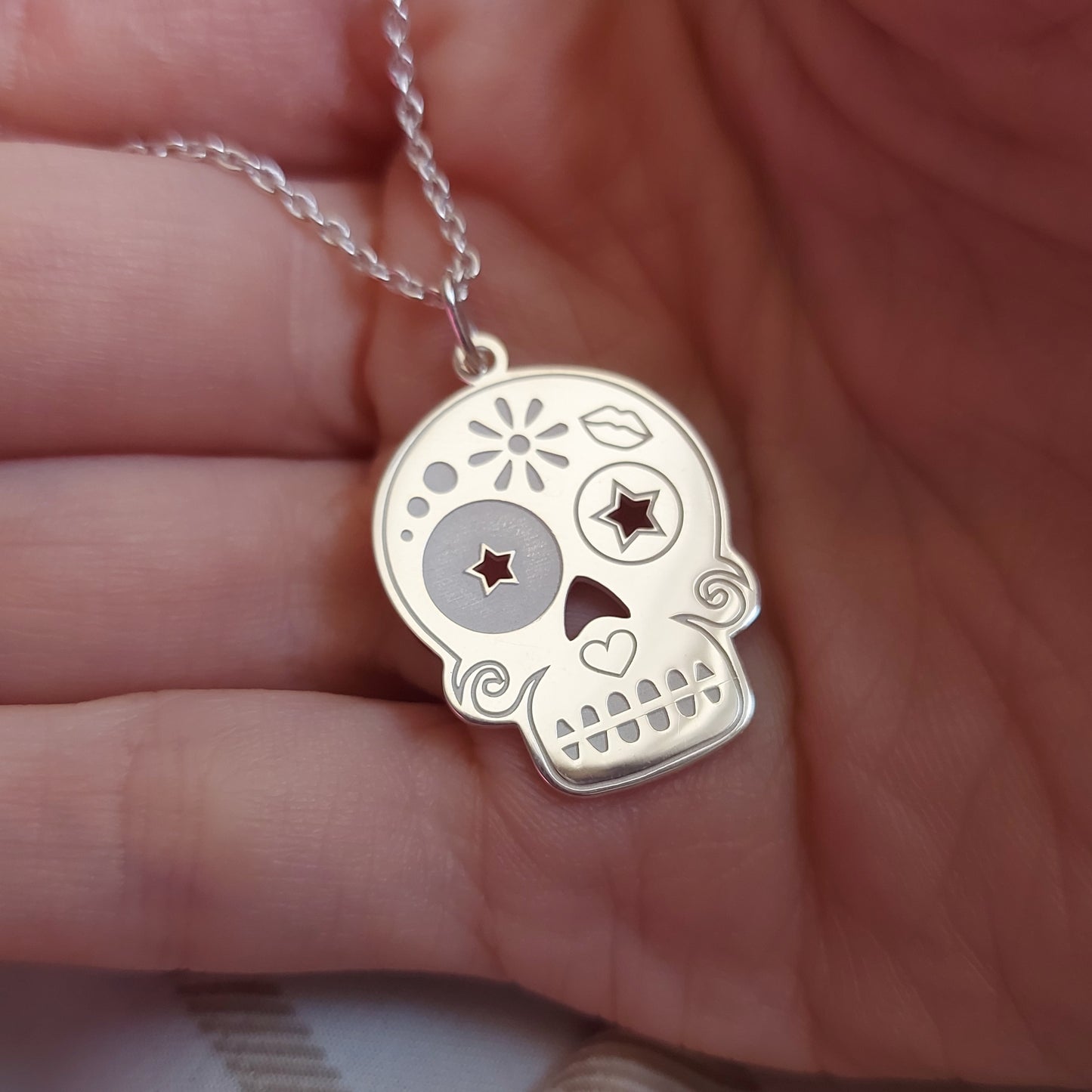 Collar Calavera Mexicana