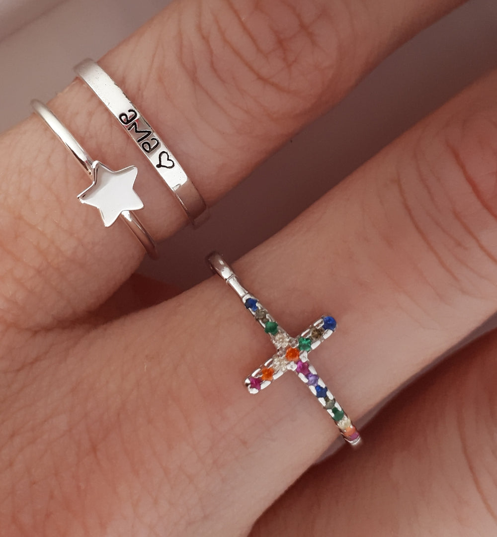 anillo estrella