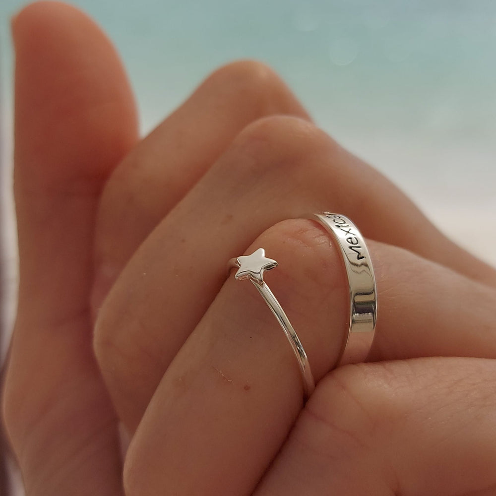 Anillo Mexicana Grabado