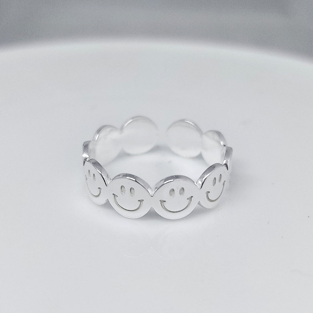 anillo happy face cara feliz