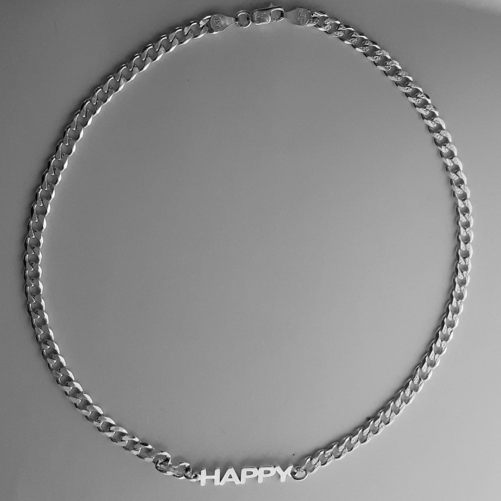 Collar chocker HAPPY