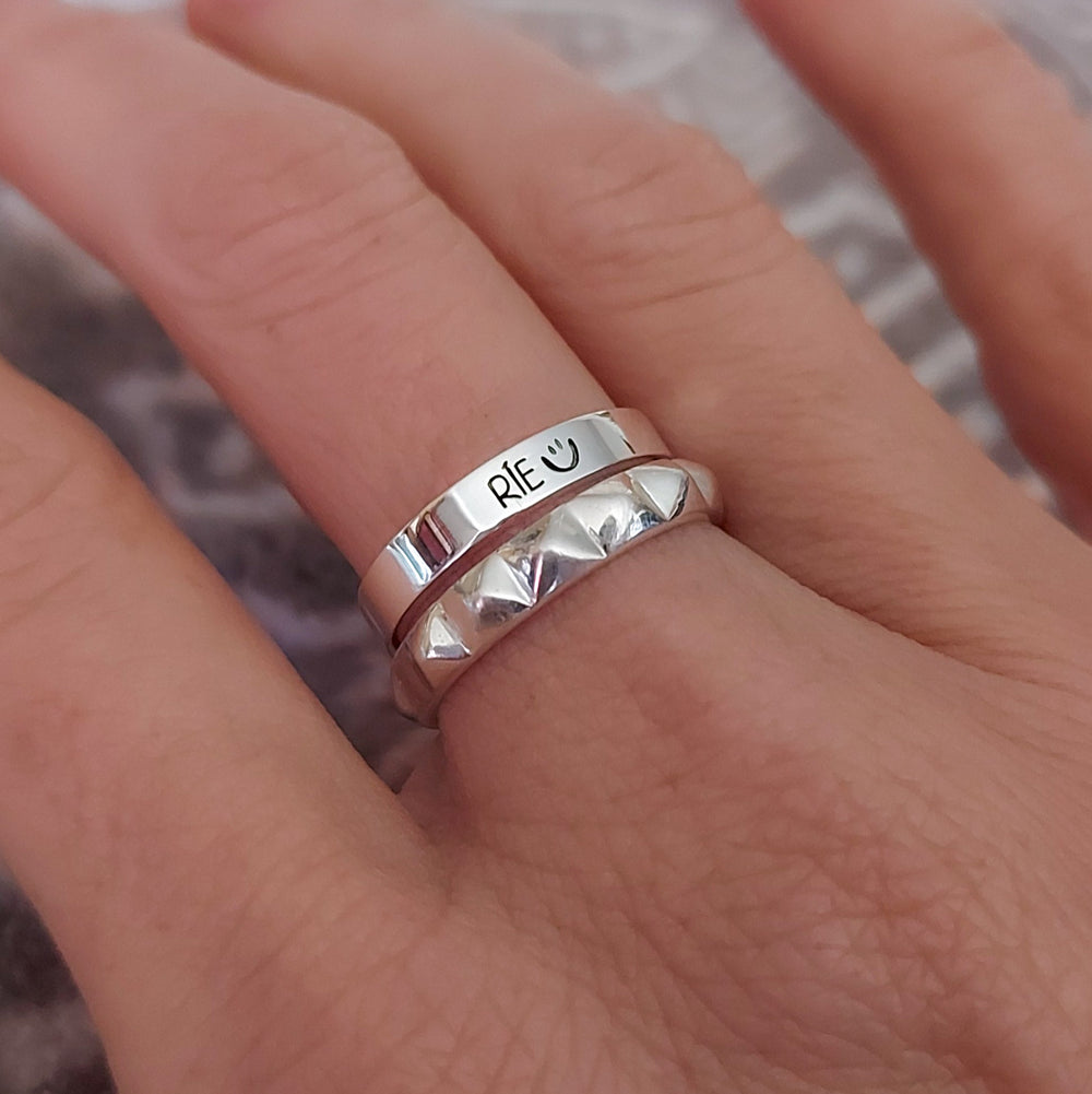anillo estoperoles picos rockstar
