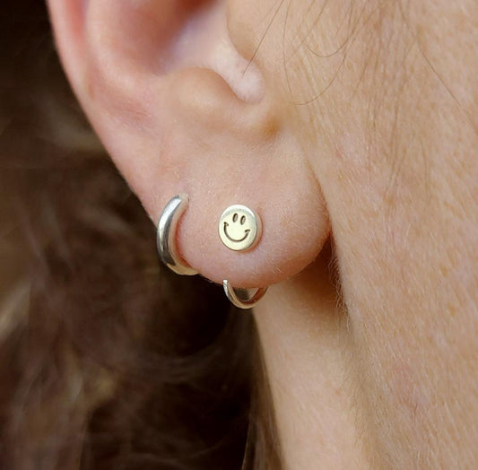Aretes Mini Happy Face
