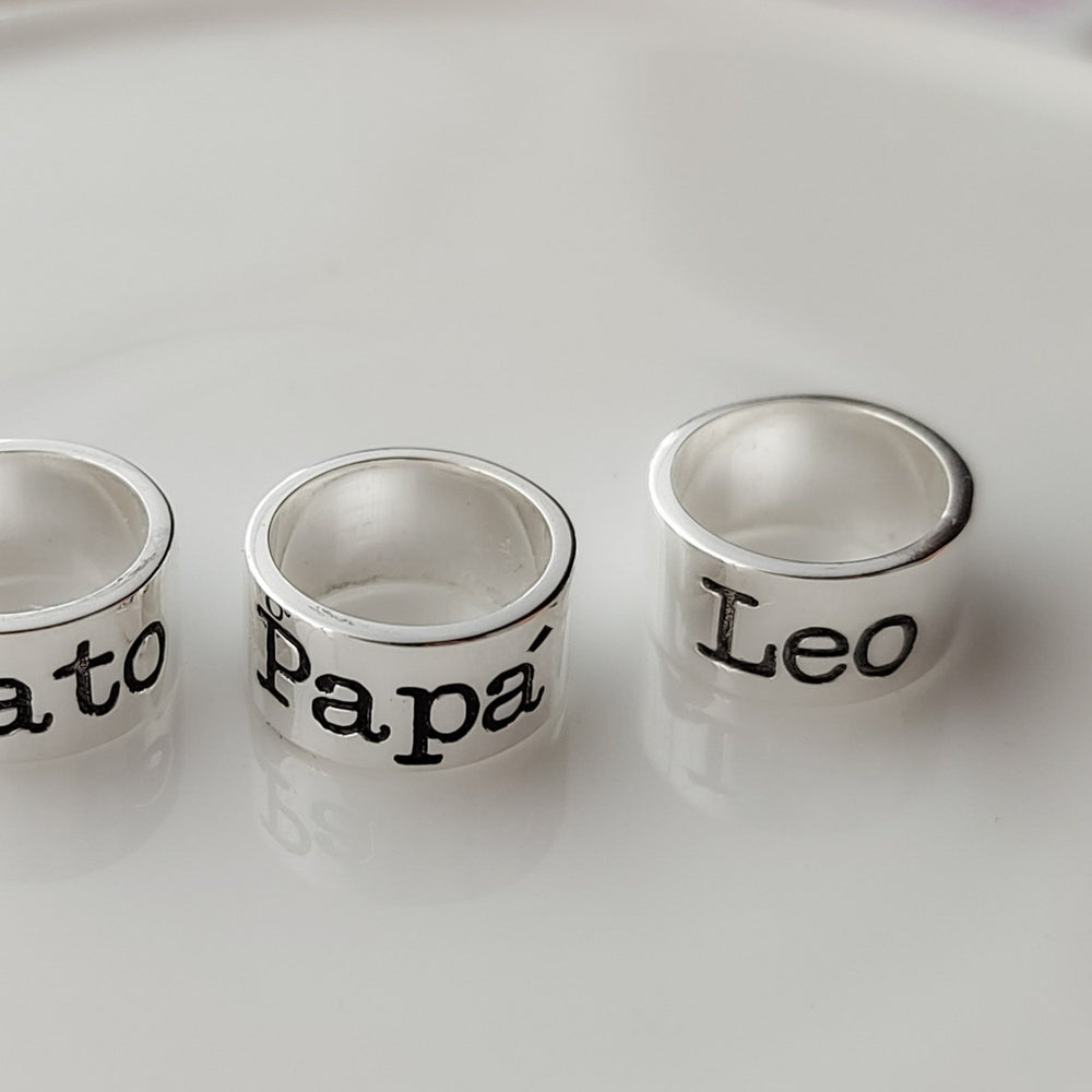 Pulsera Piel Cilindros Personalizada
