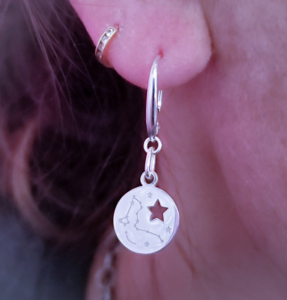 Aretes Constelaciones Draco
