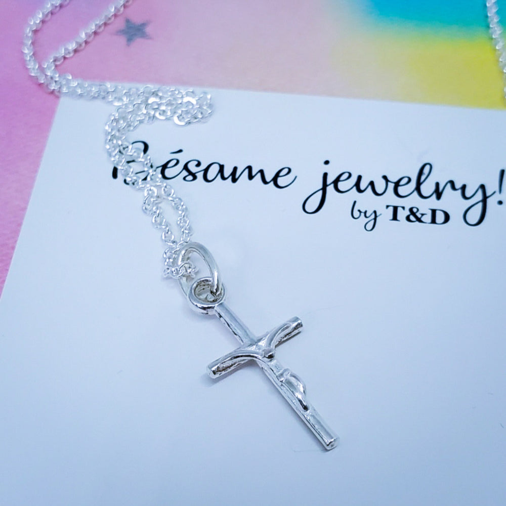 Collar Cruz Cristo Mini