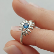 Anillo ojo Azul