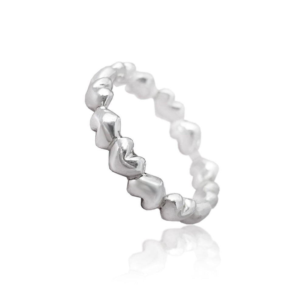 anillo corazones