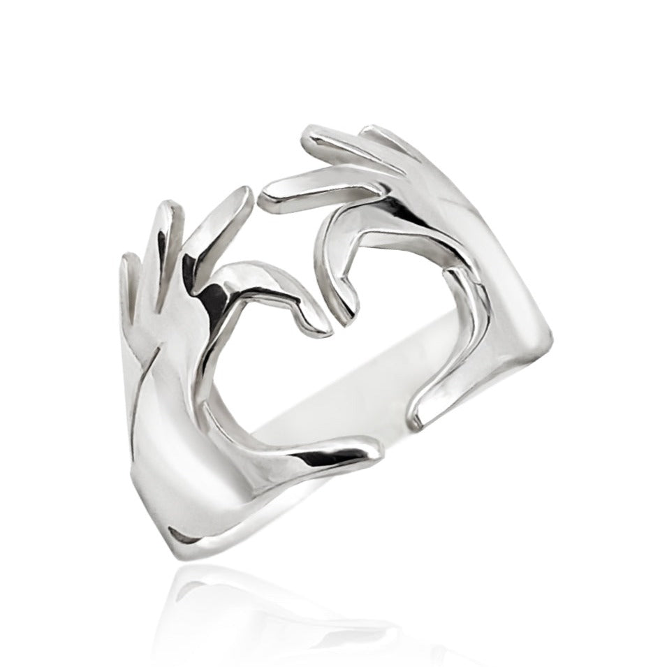 anillo manos amor