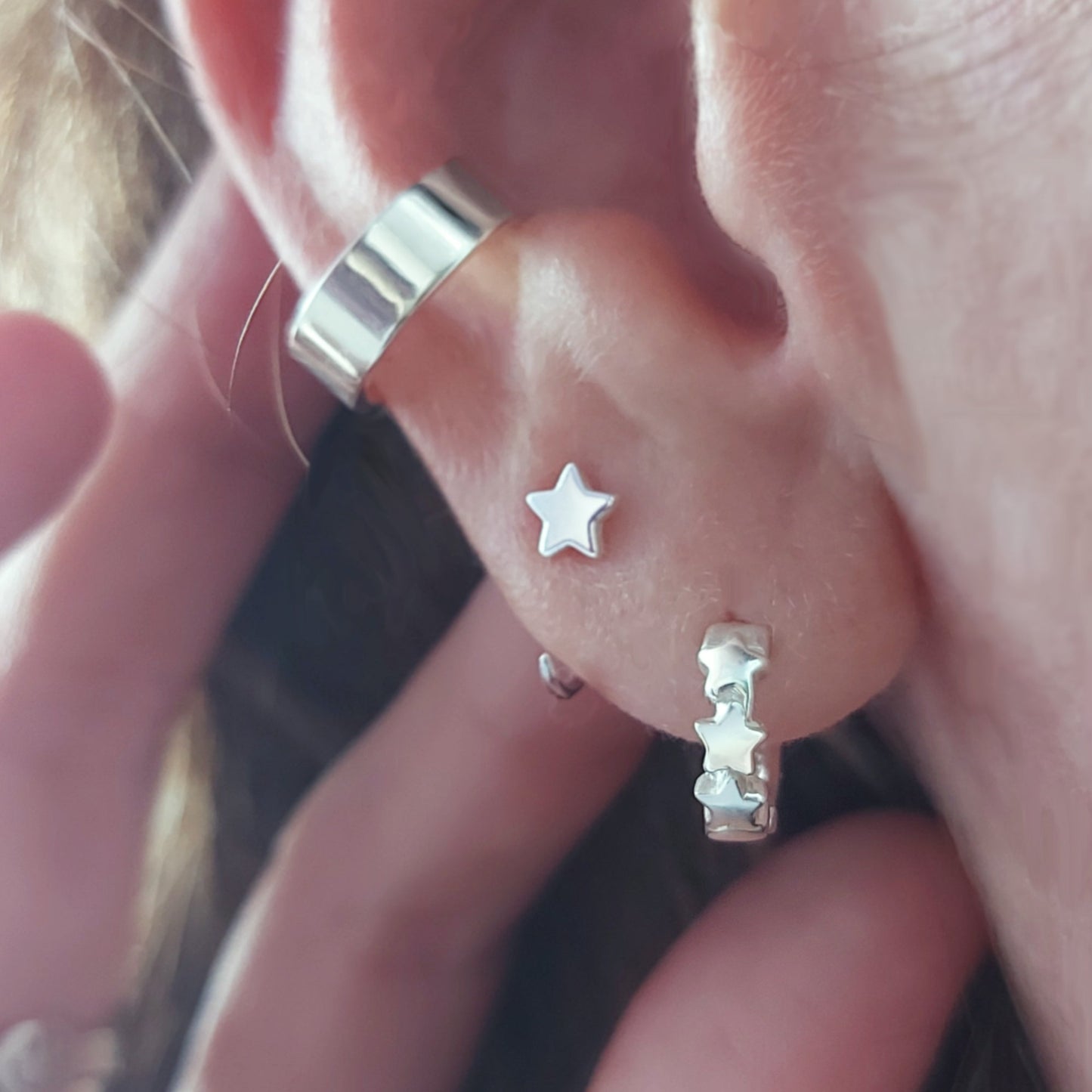 Aretes Mini Estrellas