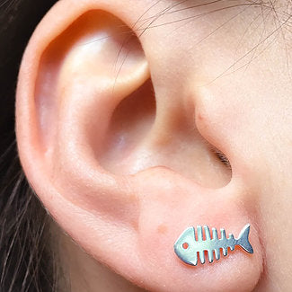 Aretes Broquel pescado