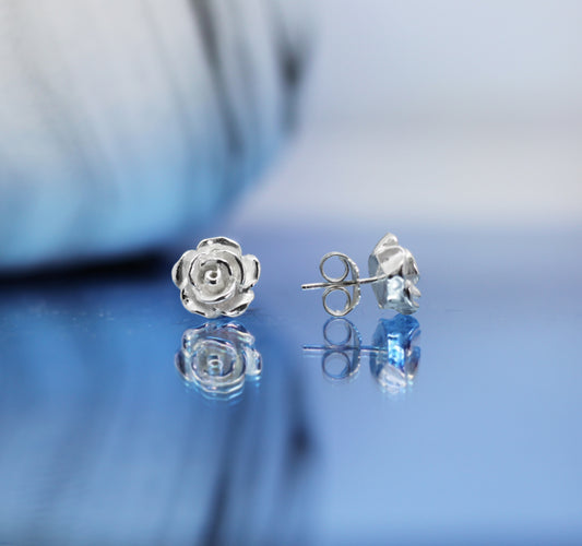 Aretes broquel Rosas