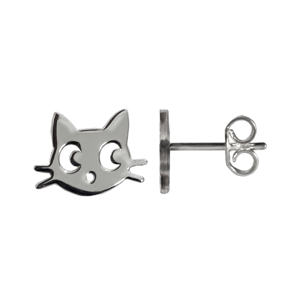 Aretes Broquel gato
