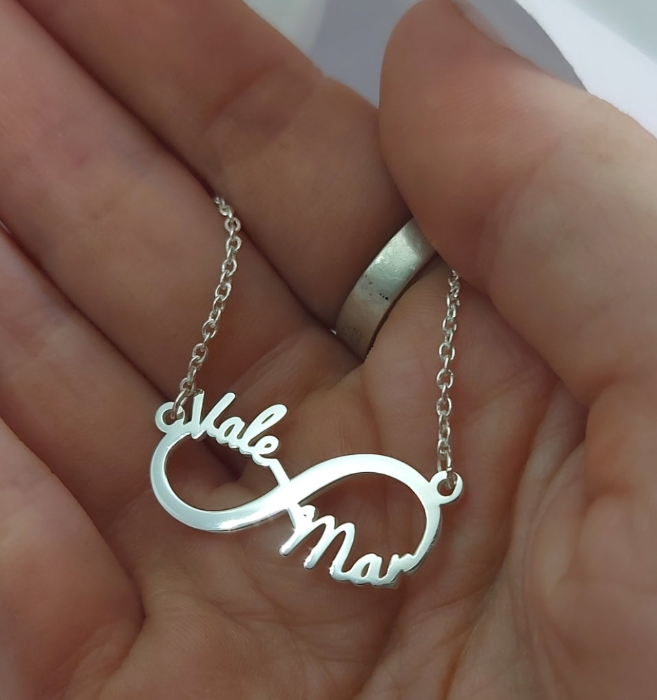 collar infinito joyeria mexicana