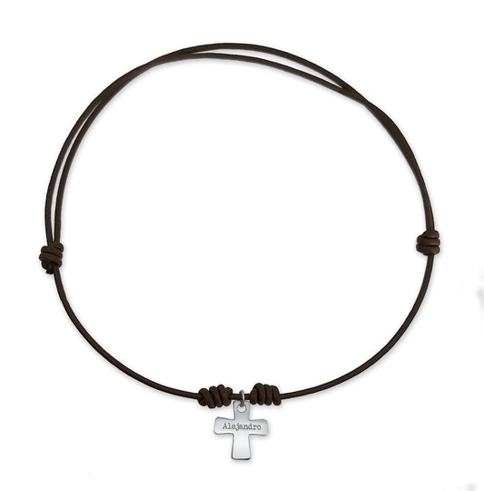 Cruz con piel Unisex